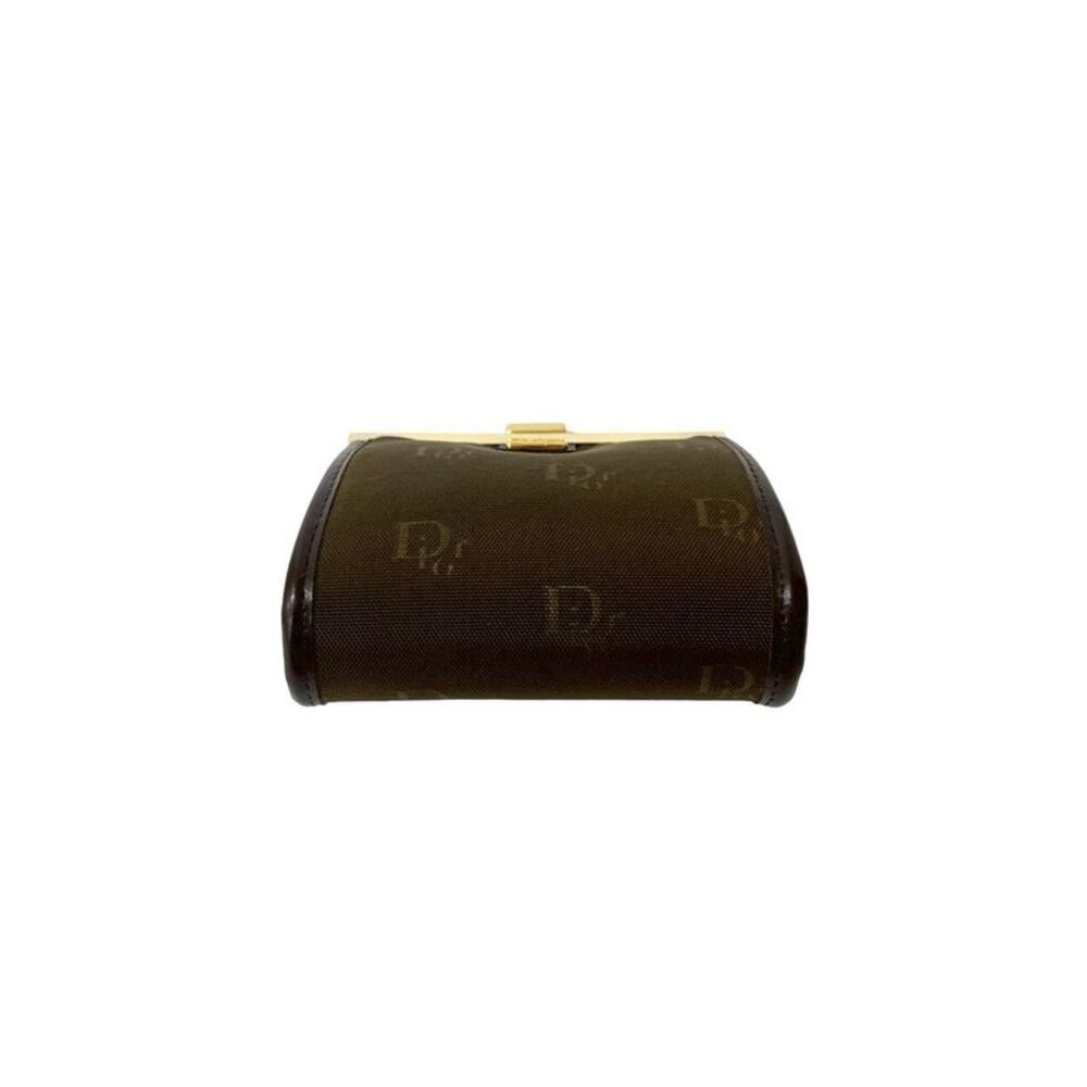 Christian Dior Trotter Canvas Leather Coin Case - Picture 7 of 8